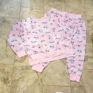 Snoopy Woodstock Cozy Pajamas